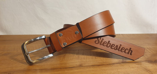 Ledergürtel "Siebesiech"