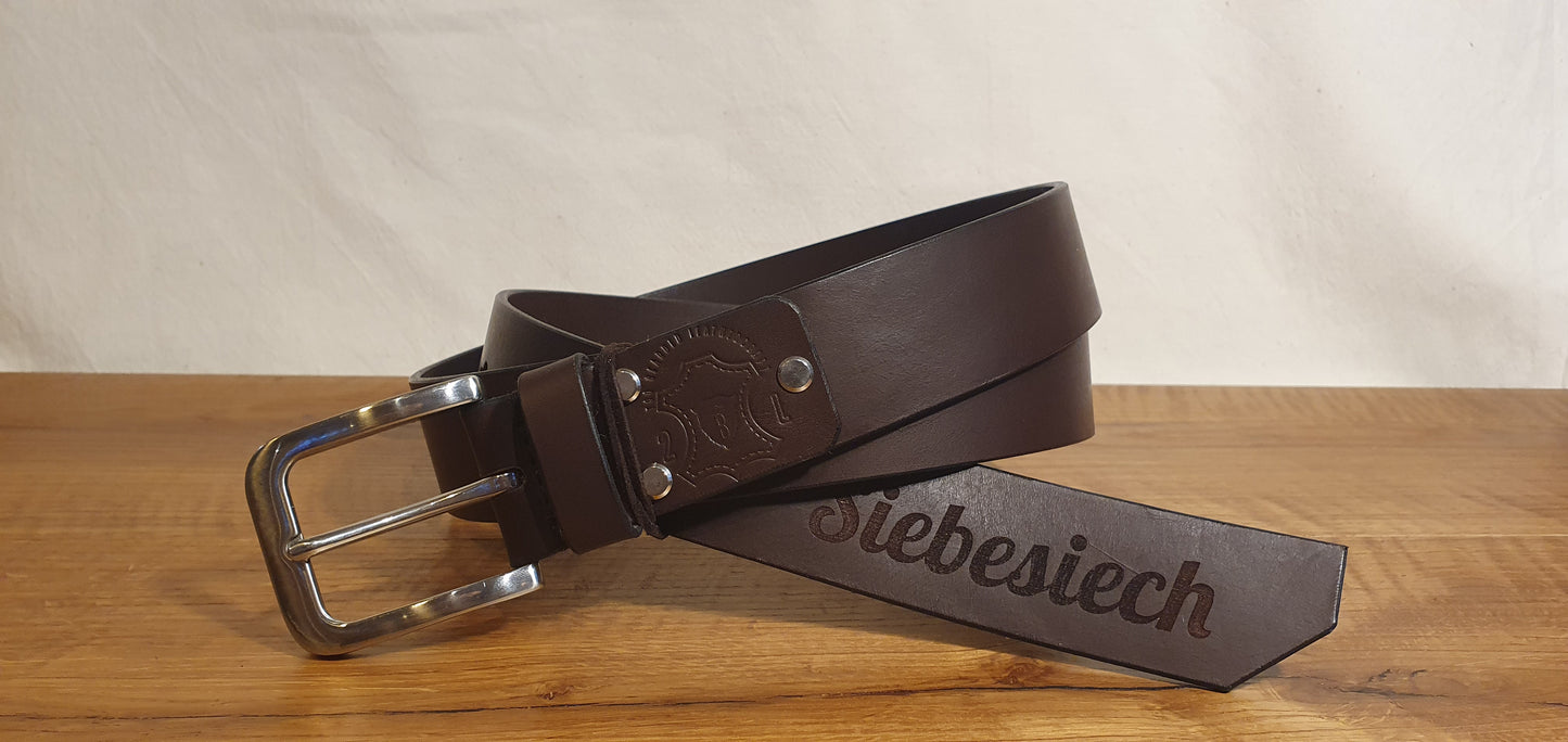 Ledergürtel "Siebesiech"
